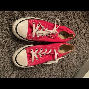 Two pairs of Converse shoes